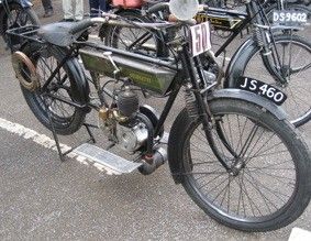 Velocette 250 ccm 2 takts 1913. Starten på noget større..